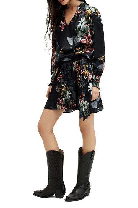 MARIA SANIBEL SKIRT BLACK 2