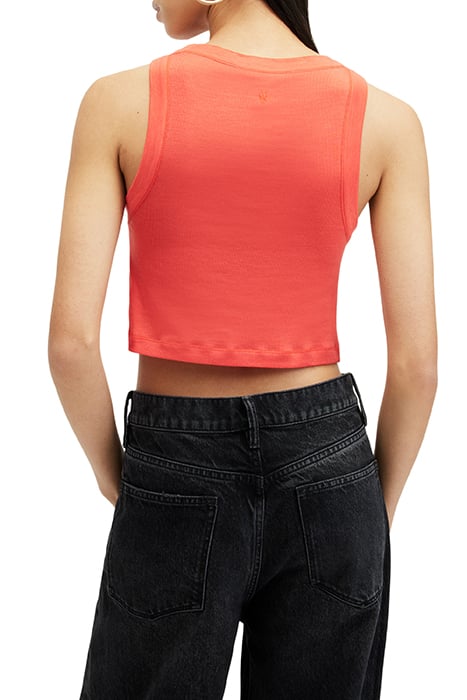 RINA CROPPED TANK POPPY PINK 2