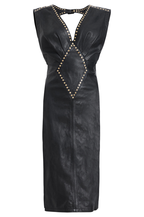 SYLA LEA STUD DRESS BLACK 4