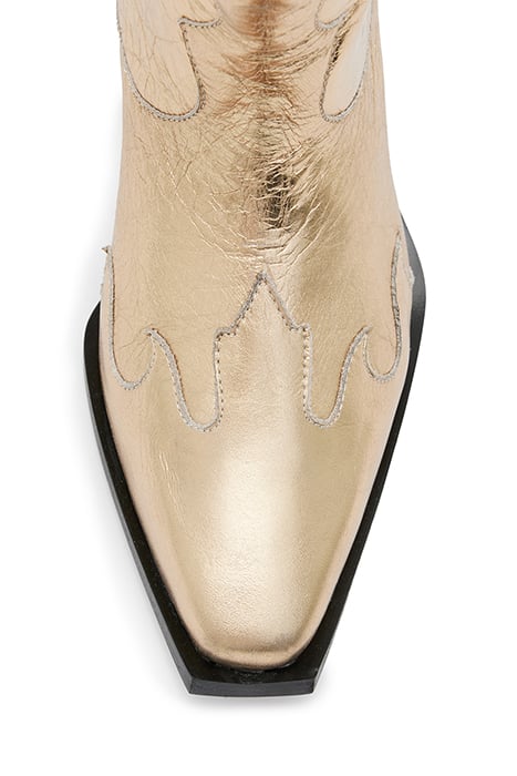 DOLLY BOOT METALLIC GOLD 5