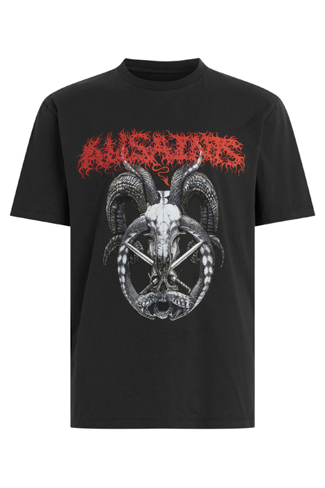 ARCHON SS CREW WASHED BLACK 4