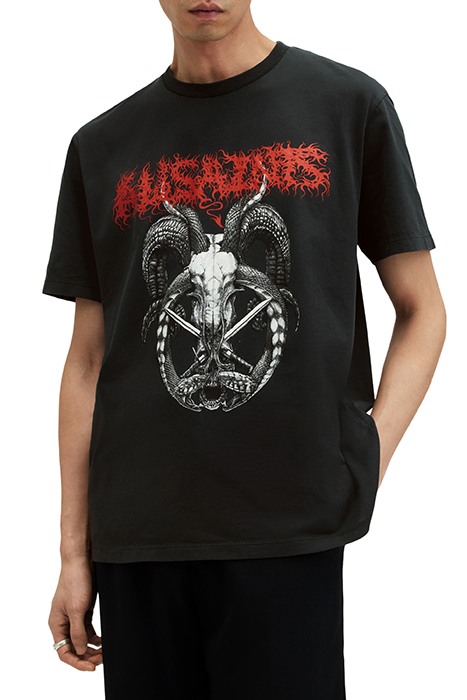 ARCHON SS CREW WASHED BLACK 1