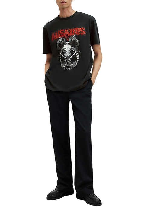 ARCHON SS CREW WASHED BLACK 3