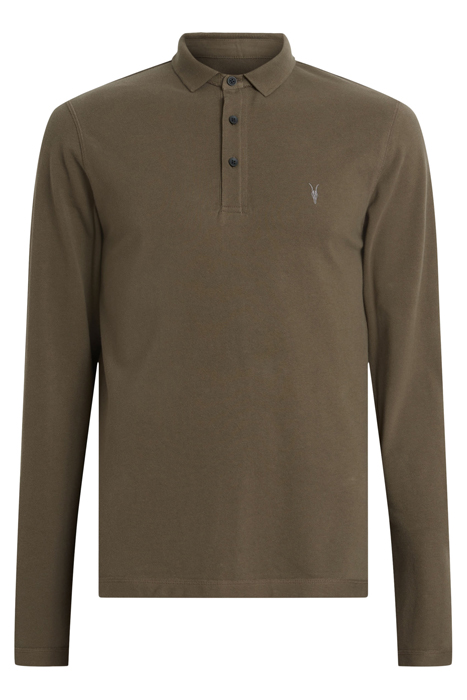 REFORM LS POLO ASH KHAKI GREEN 4