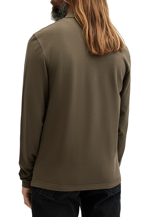 REFORM LS POLO ASH KHAKI GREEN 2