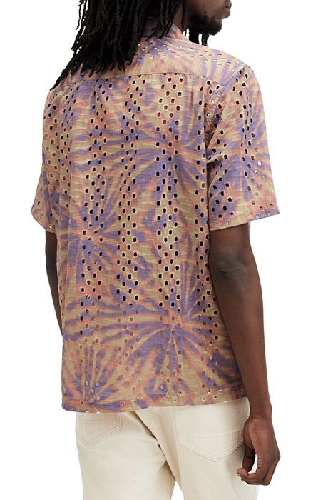 YUCCA SS SHIRT PASTEL/SEPIA BRWN 2