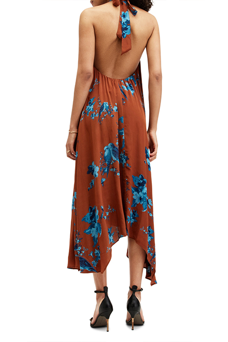 MYSTI IONA DRESS RUST RED 2