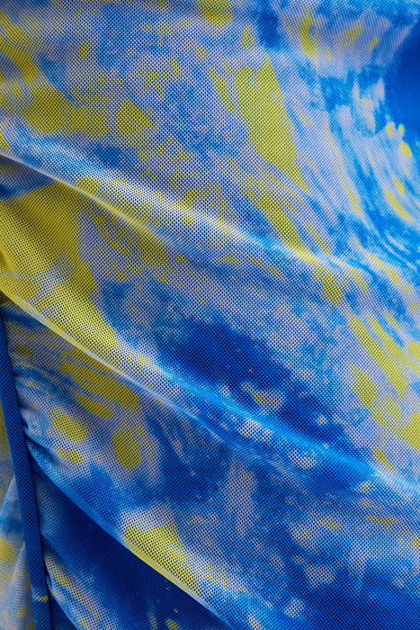 NORA INSPIRAL SKIRT ELECTRIC BLUE 9