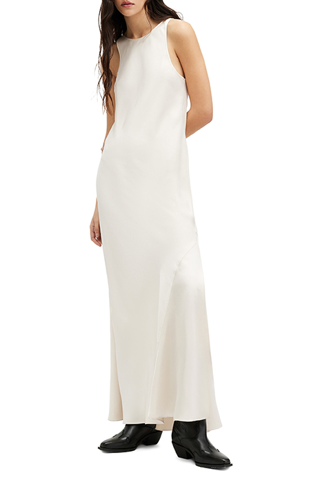 ERIN DRESS CREAM WHITE 6