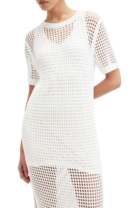 PALOMA TEE DRESS CHALK WHITE 3