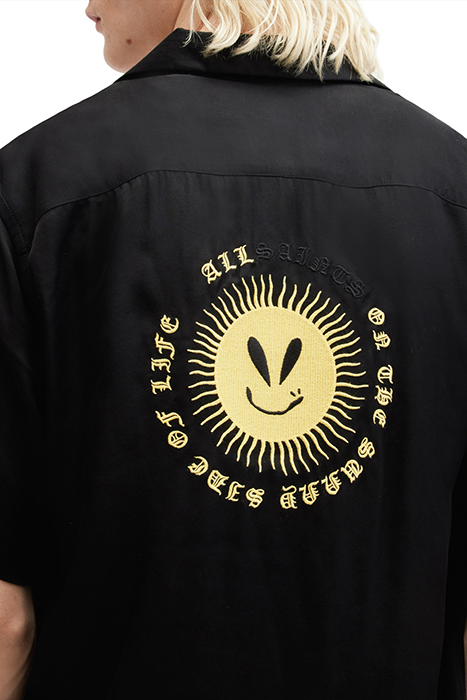 SUNSMIRK SS SHIRT JET BLACK 5