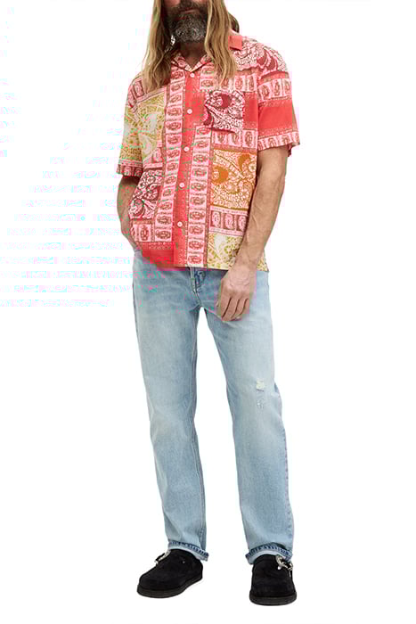 MARQUEE SS SHIRT ELECTRIC RED 3