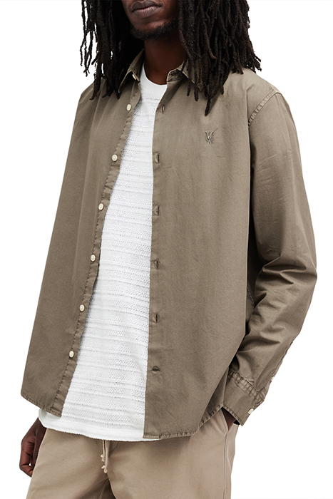 TAHOE LS SHIRT ACRE BROWN 6