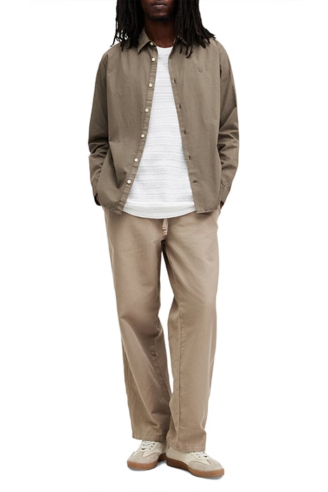 TAHOE LS SHIRT ACRE BROWN 3