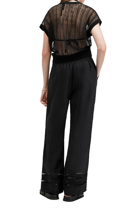 JADE LINEN TROUSER BLACK 3