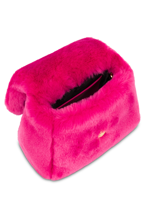 HANDBAG IN SOFT EYES FABRIC PINK 3