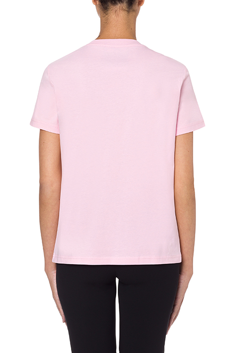 CRYSTAL LOGO JERSEY T-SHIRT PINK 2
