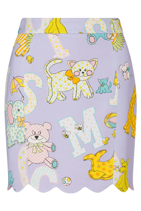 CIRCUS LOGO CADY MINISKIRT PURPLE 3