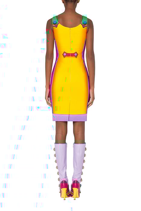 TROMPE L'ŒIL CADY DRESS MULTICOLOR 2