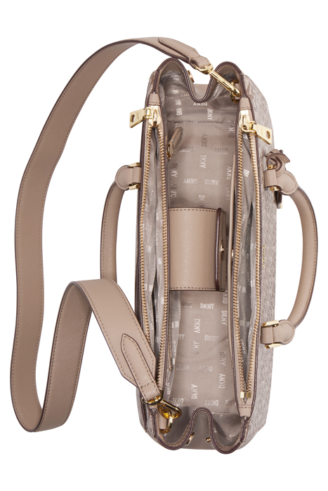 BELLE SM SATCHEL CHINO/TOFFEE 4