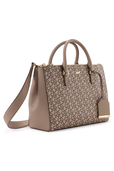 BELLE SM SATCHEL CHINO/TOFFEE 3