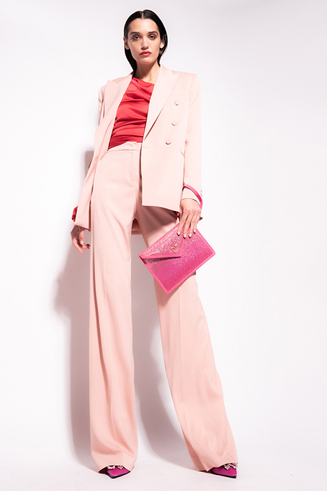 PINTO PANTALONE ENVER SATIN LUCIDO CAMEO ROSE 6