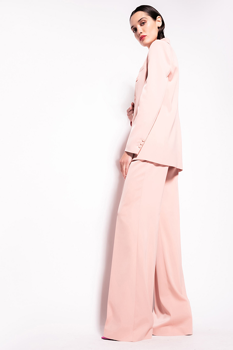 PINTO PANTALONE ENVER SATIN LUCIDO CAMEO ROSE 2