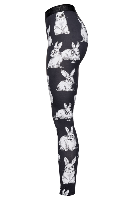 LIMPIDO LEGGINGS JERSEY TECNICO STAMPA RABBIT CON ELASTICO L 3