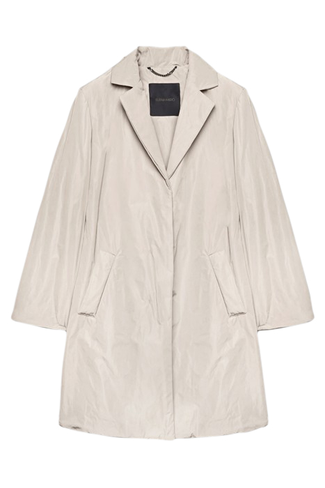 TAFFETA TRENCH COAT WITH LIGHT PADDING NATURAL 4