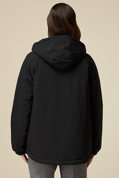 Padded coat with contrasting lining 2