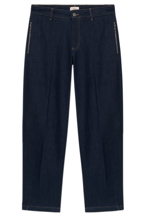 RINSE BOYFIT JEANS WITH RHINESTONE DETAIL BLUE 3