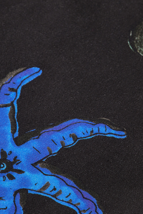 PRINTED PULL ON SHORTS SEA COLLAGE 3