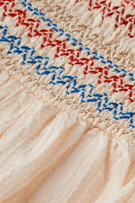 EMBROIDERED MINI SKIRT SOFT ICE 9