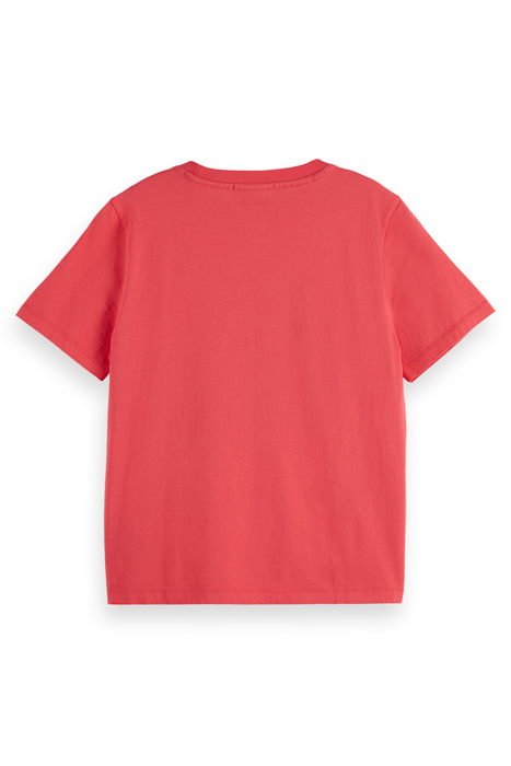 REGULAR FIT FRONT ARTWORK T-SHIRT FIERY ROSE 2