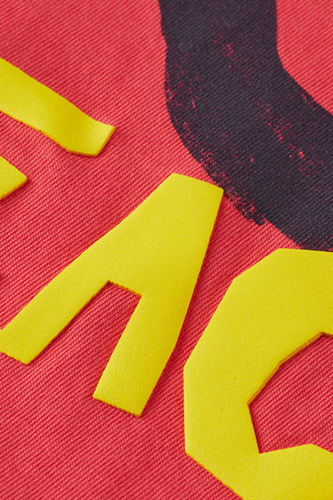 REGULAR FIT FRONT ARTWORK T-SHIRT FIERY ROSE 3