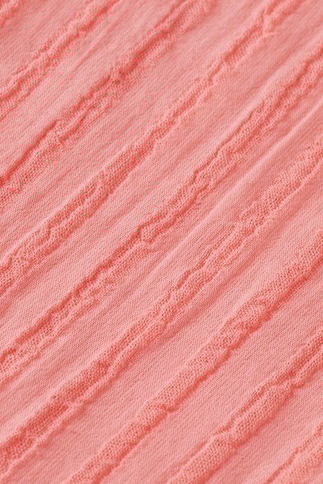 TANK TOP WITH TAPE DETAIL NEON CORAL 3