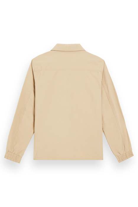 ZIPPED UTILITY JACKET SEASTONE 5