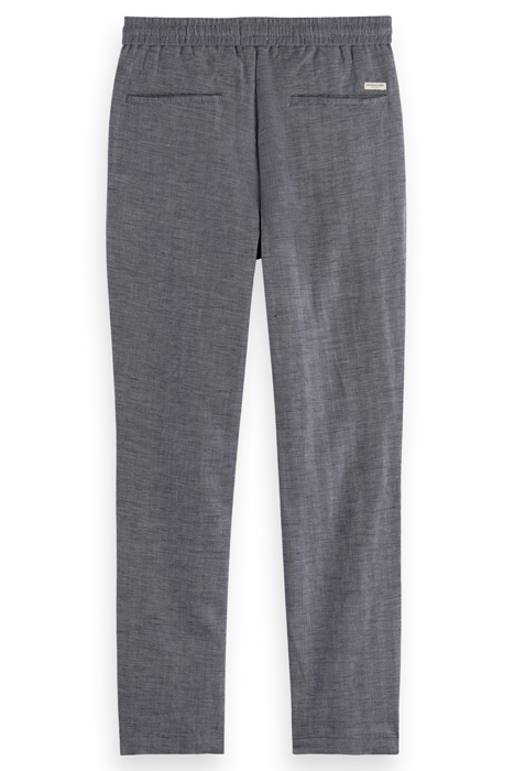 WARREN - STRAIGHT FIT YARN-DYE NAVY HERRINGBONE 4