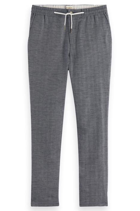 WARREN - STRAIGHT FIT YARN-DYE NAVY HERRINGBONE 3