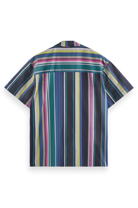 MULTICOLOUR STRIPED FINE COTTO BLACK MULTI STRIPE 5