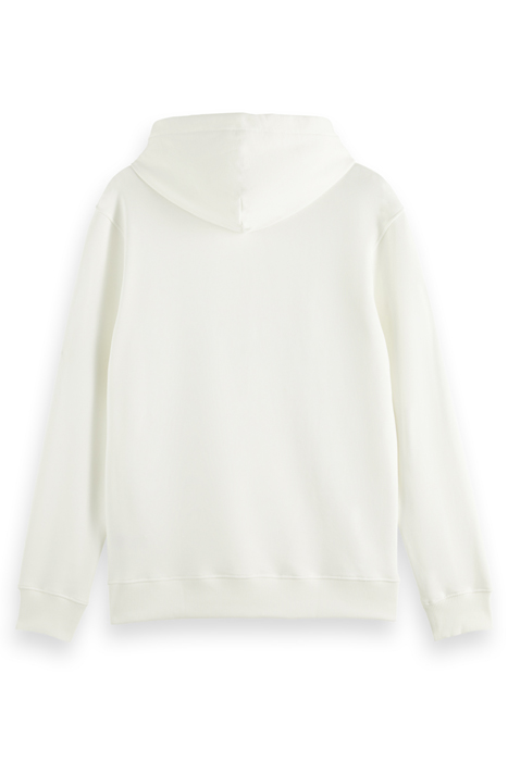 ESSENTIAL LOGO BADGE HOODIE SWAN 2