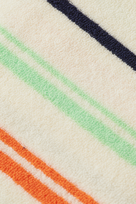 TOWELLING SWEATSHORTS MULTICOLOUR STRIPE 9