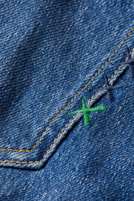 THE DROP REGULAR TAPER JEANS DEEP BLUE 3