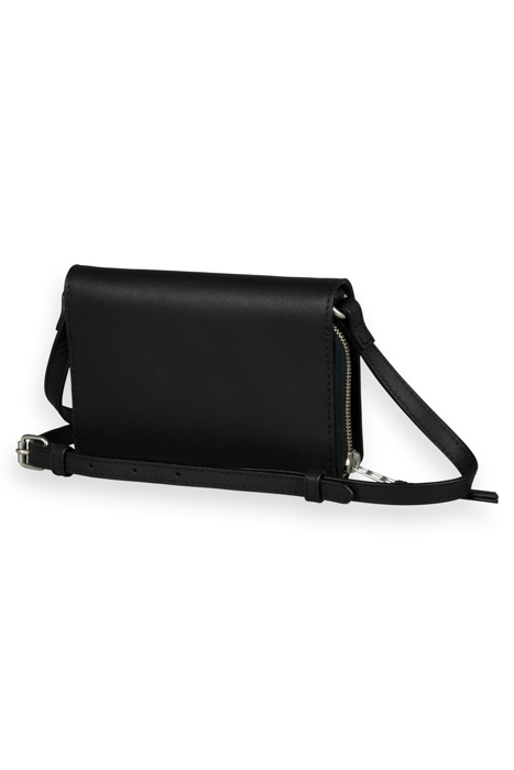 CROSSBODY WALLET WITH RIVETS BLACK 2