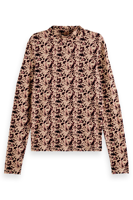LONGSLEEVE AOP T-SHIRT BLOCK FLORAL 4