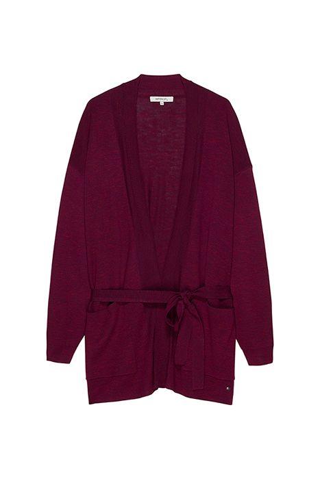 CARDIGAN LONG SLEEVES 21001778 RED BUD 5