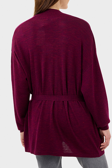 CARDIGAN LONG SLEEVES 21001778 RED BUD 2