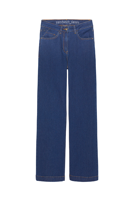 TROUSER WOVEN LONG 24001826 MESOBLUE 3