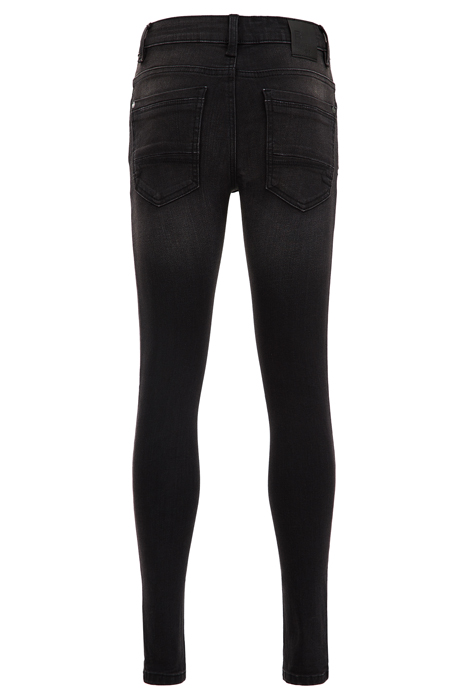 5-POCKET MID WAIST BLACK 4