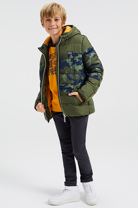 JACKET MIDLONG ARMY GREEN 2